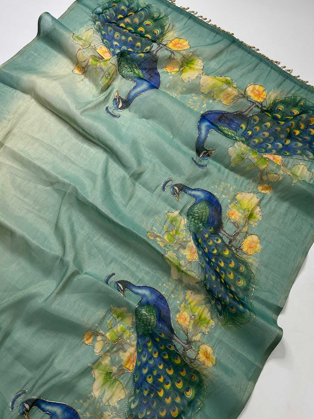 YNF Wholesale Tissue Silk Designer Sarees  | Surat Manufacturer