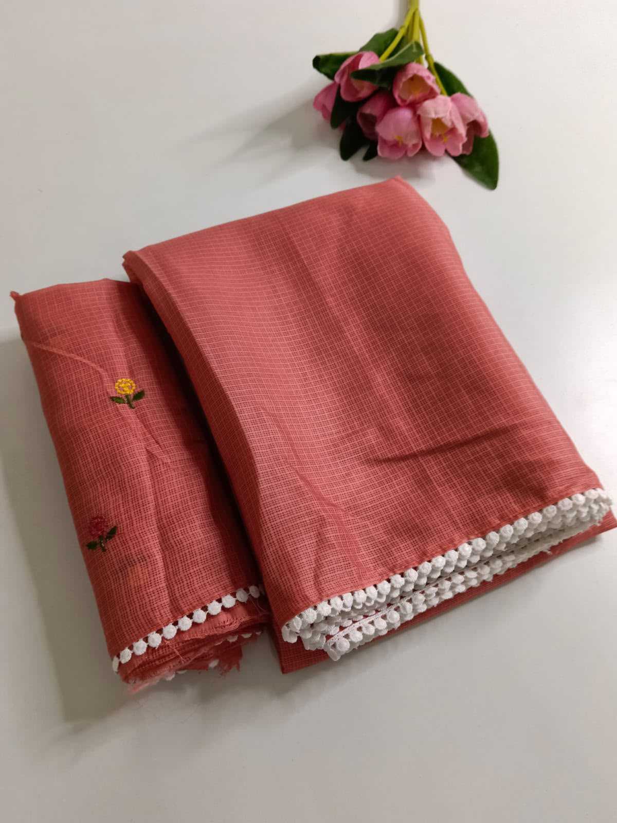 YNF Wholesale Soft Kota Embroidered Sarees  | Surat Manufacturer