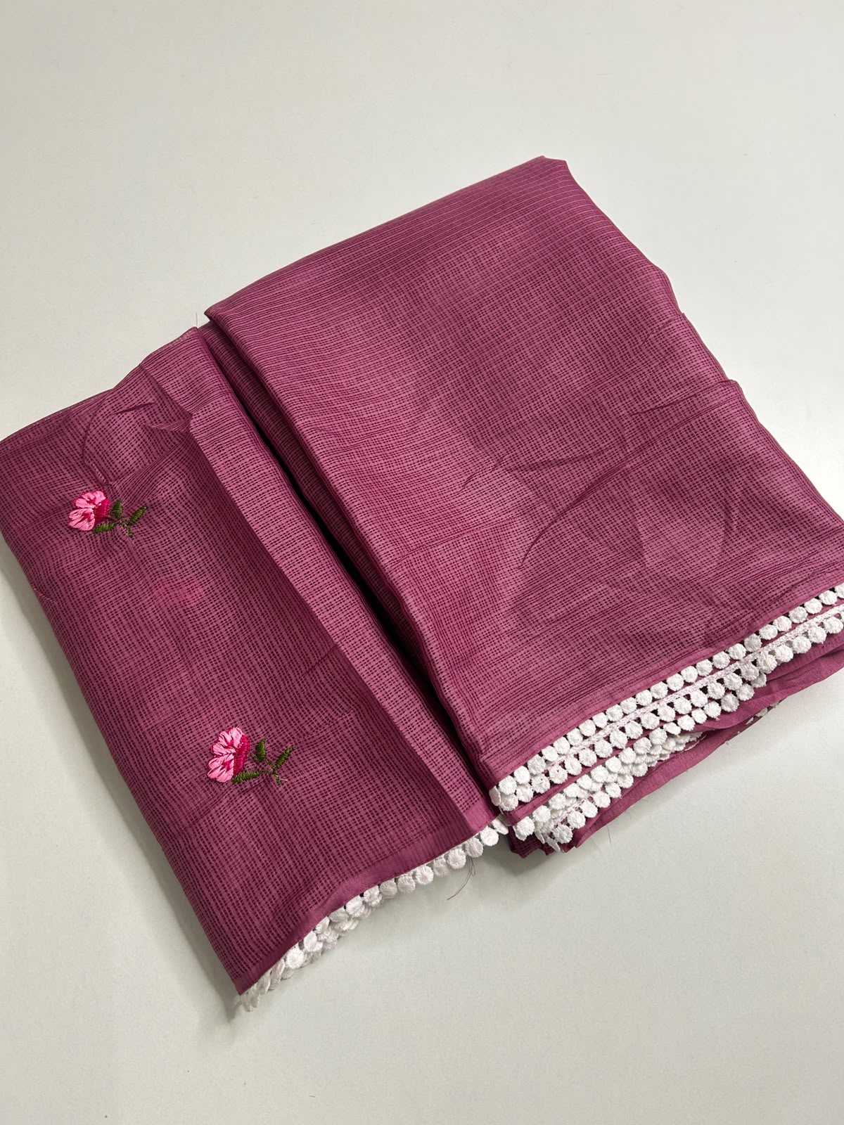 YNF Wholesale Soft Kota Embroidered Sarees  | Surat Manufacturer