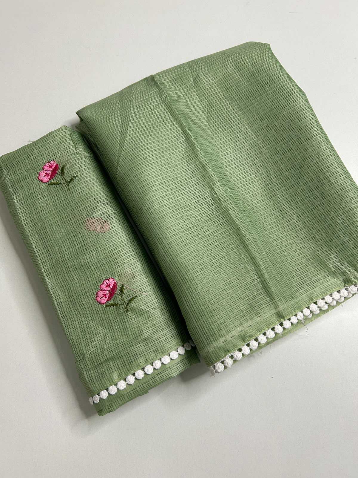 YNF Wholesale Soft Kota Embroidered Sarees  | Surat Manufacturer