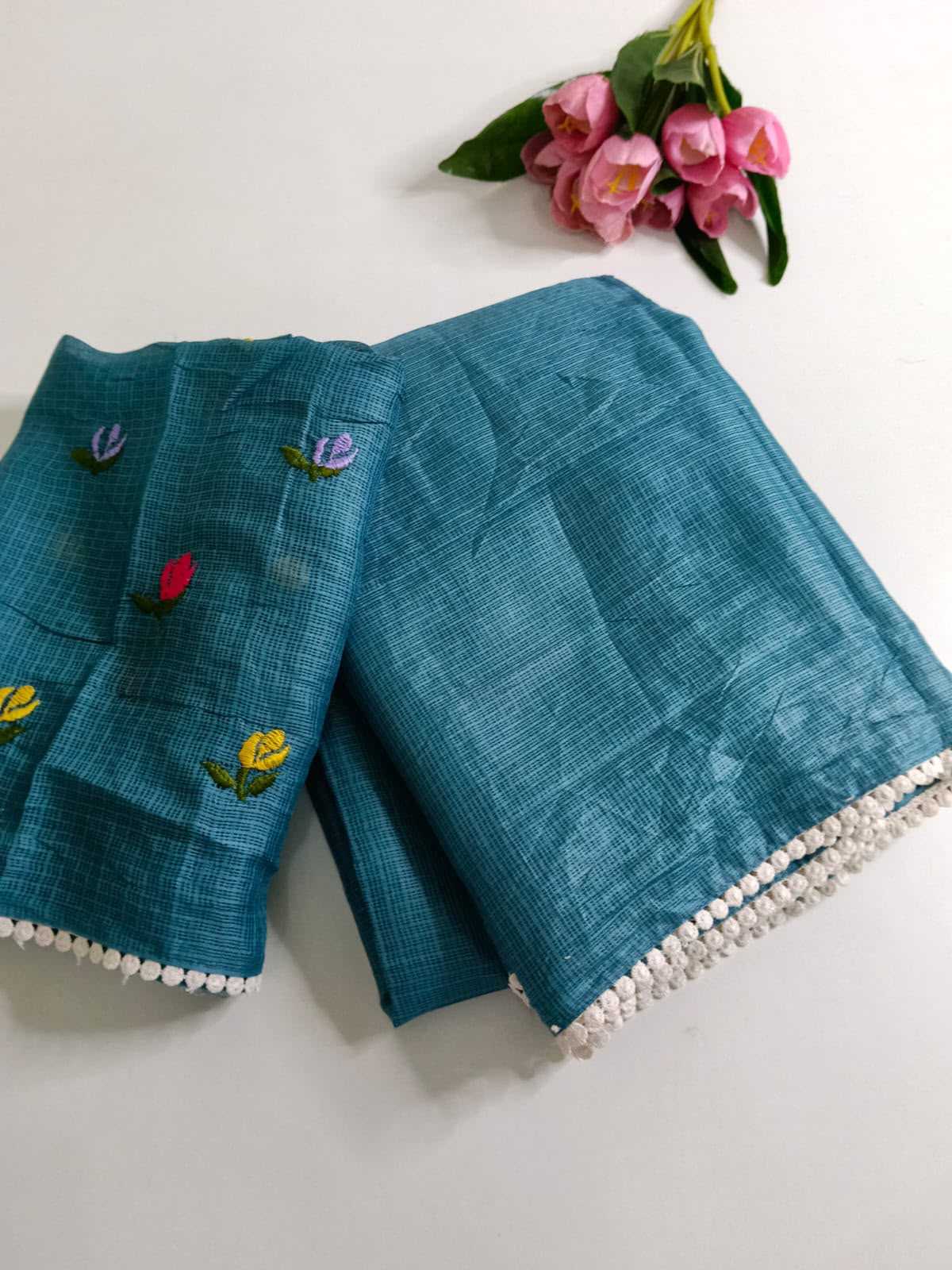 YNF Wholesale Soft Kota Embroidered Sarees  | Surat Manufacturer