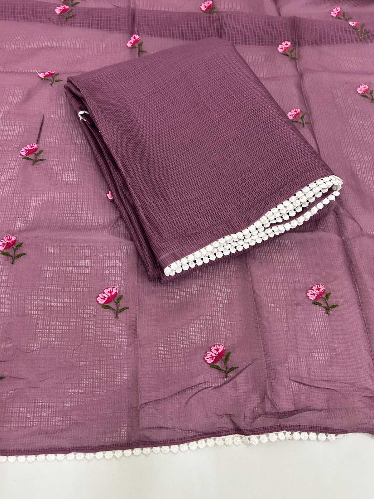 YNF Wholesale Soft Kota Embroidered Sarees  | Surat Manufacturer
