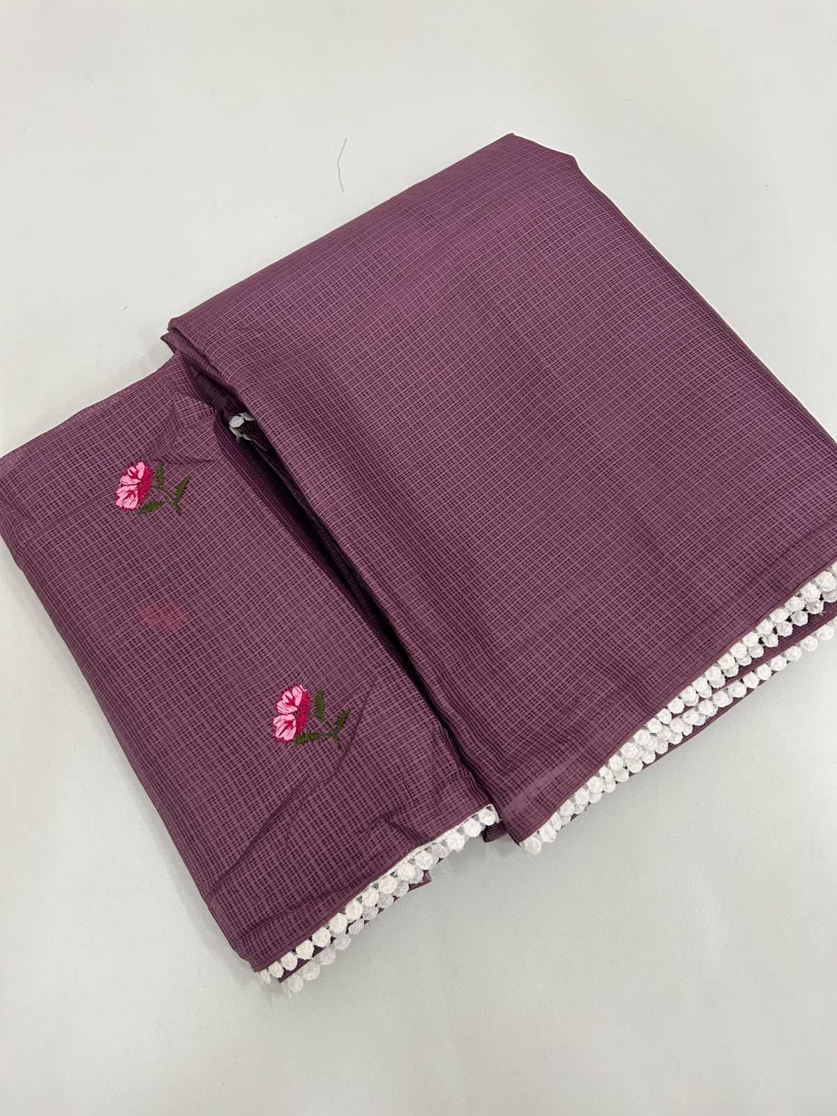YNF Wholesale Soft Kota Embroidered Sarees  | Surat Manufacturer