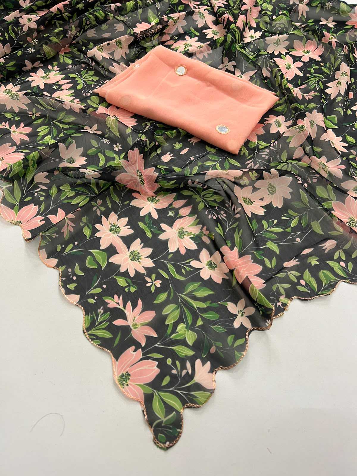 YNF Wholesale Georgette Designer Sarees  | Surat Manufacturer