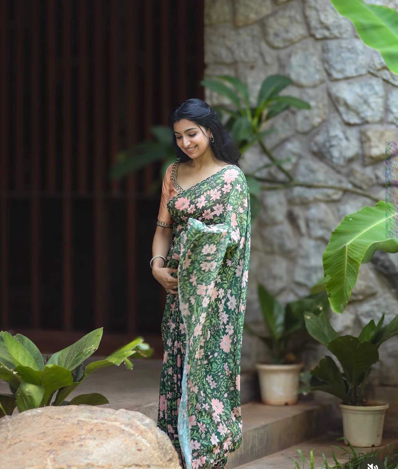 YNF Wholesale Georgette Designer Sarees  | Surat Manufacturer