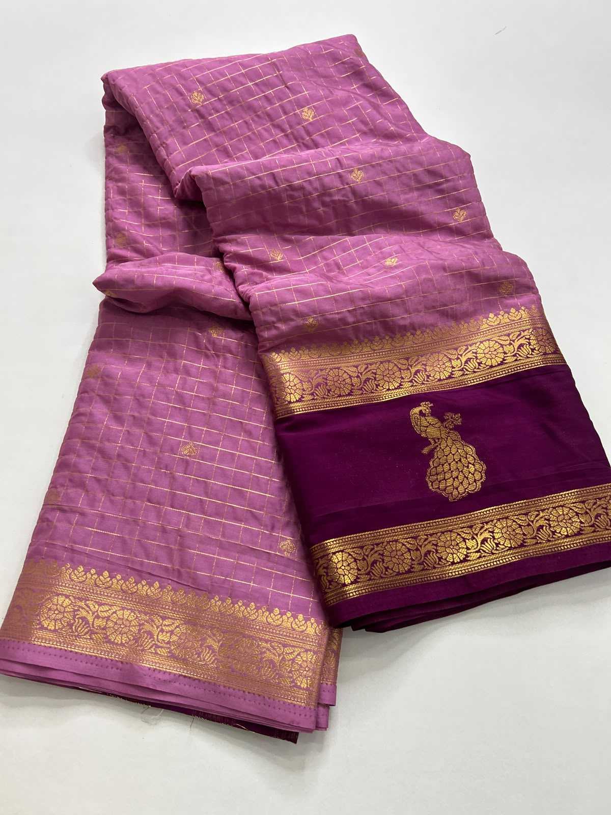 YNF Wholesale Crepe Silk Mysore Silk Sarees  | Surat Manufacturer