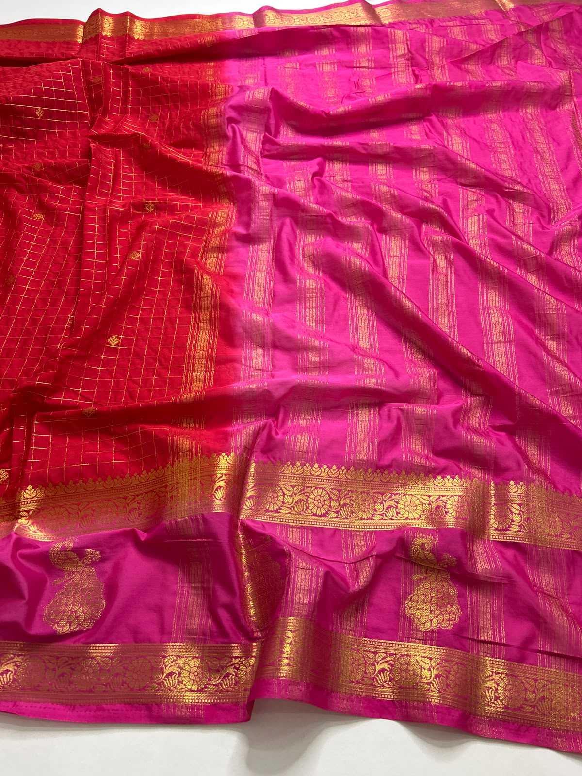 YNF Wholesale Crepe Silk Mysore Silk Sarees  | Surat Manufacturer