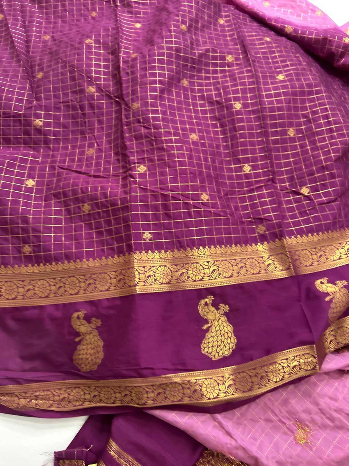 YNF Wholesale Crepe Silk Mysore Silk Sarees  | Surat Manufacturer