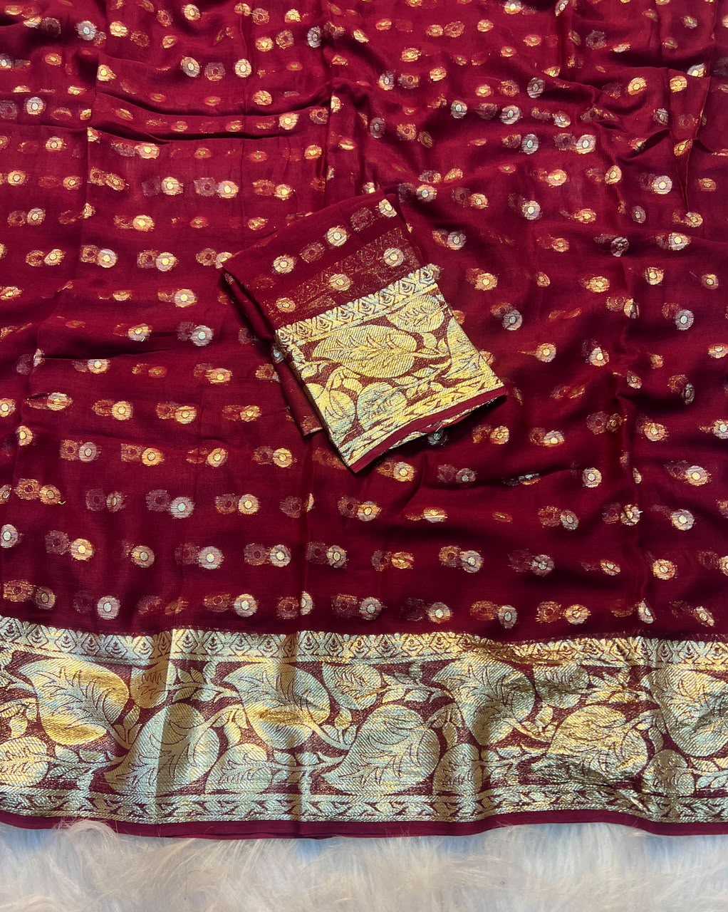 YNF Wholesale Pure Viscos Georgette Sarees  | Surat Manufacturer