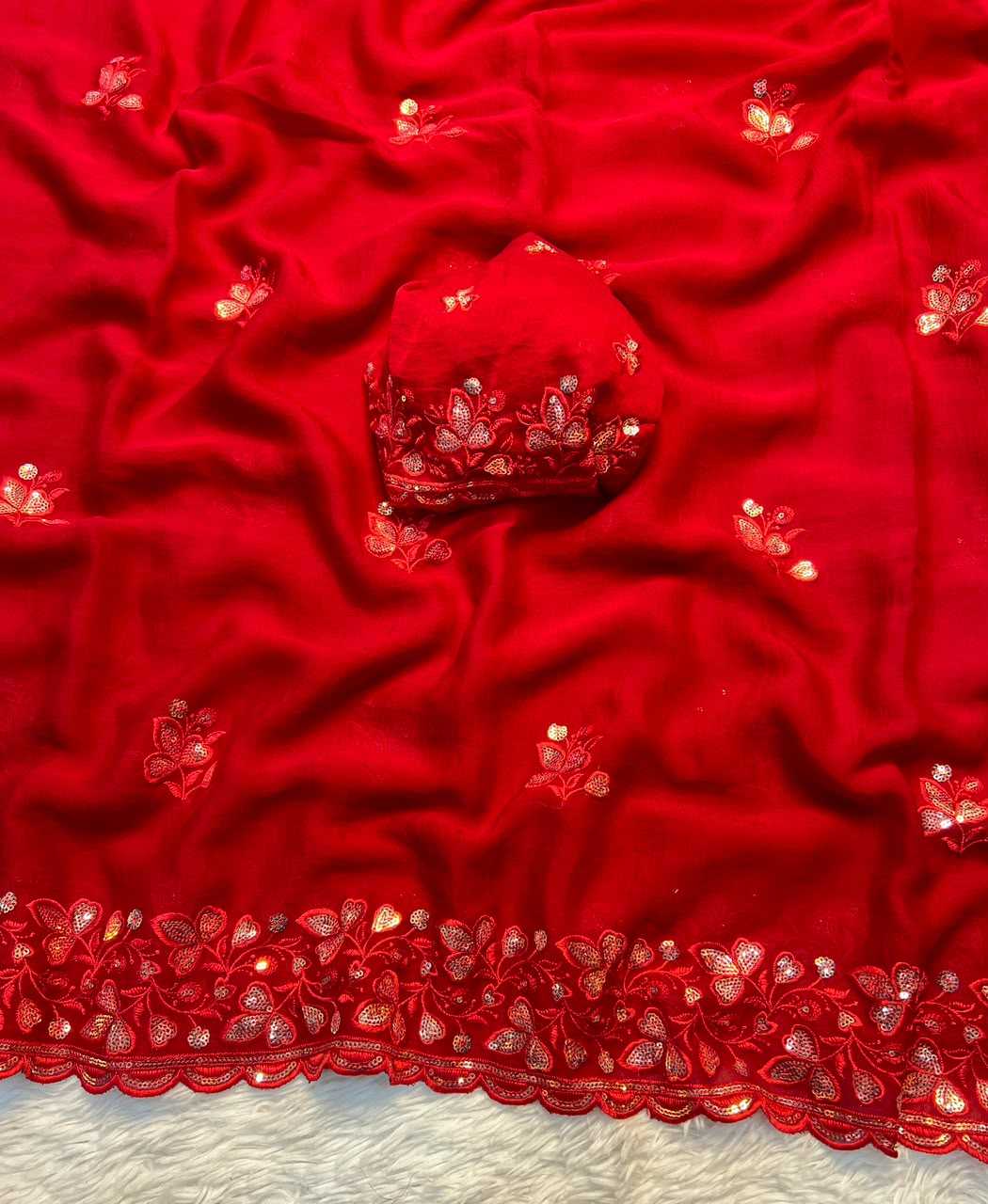 YNF Wholesale Crush Silk Designer Silk Sarees  | Surat Manufacturer