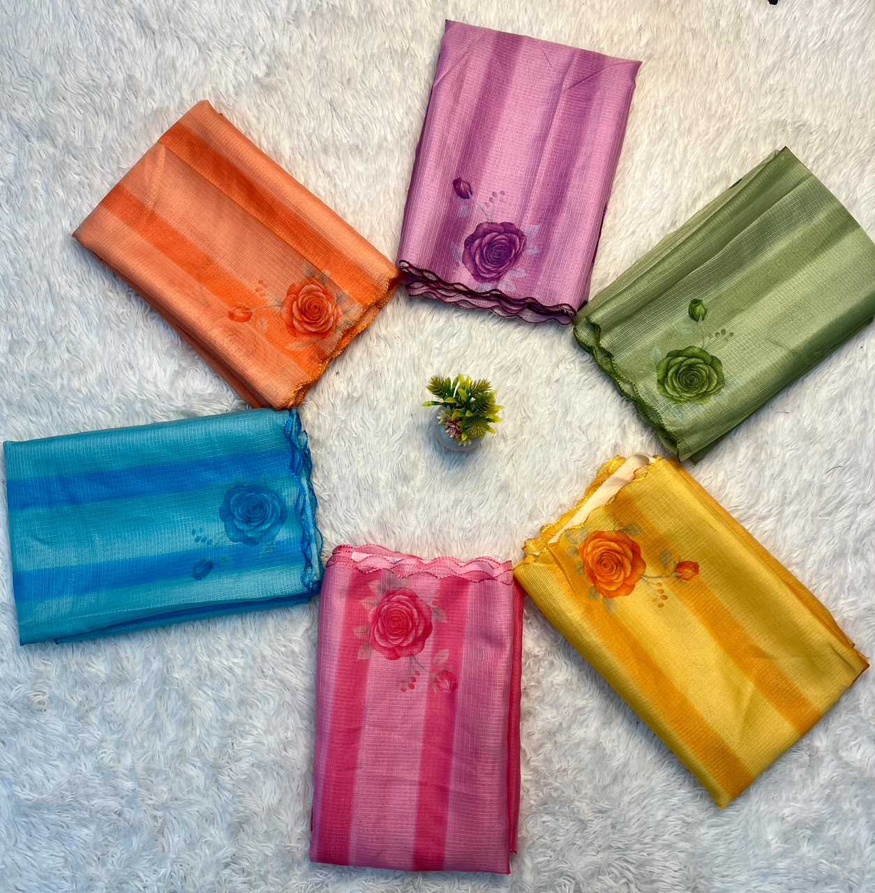 YNF Wholesale Kota Silk Printed Silk Saree  | Surat Manufacturer
