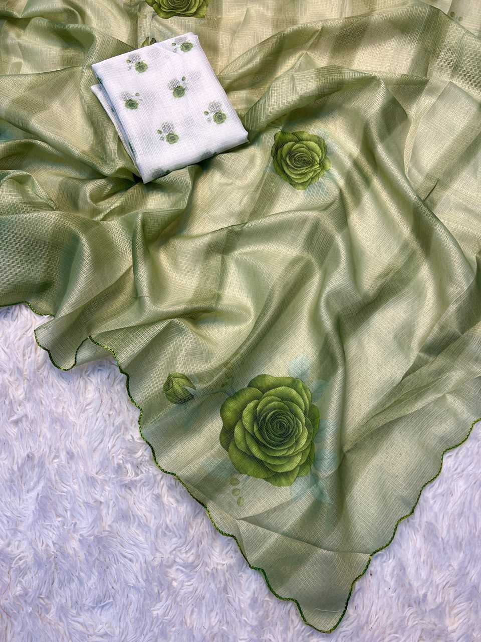 YNF Wholesale Kota Silk Printed Silk Saree  | Surat Manufacturer