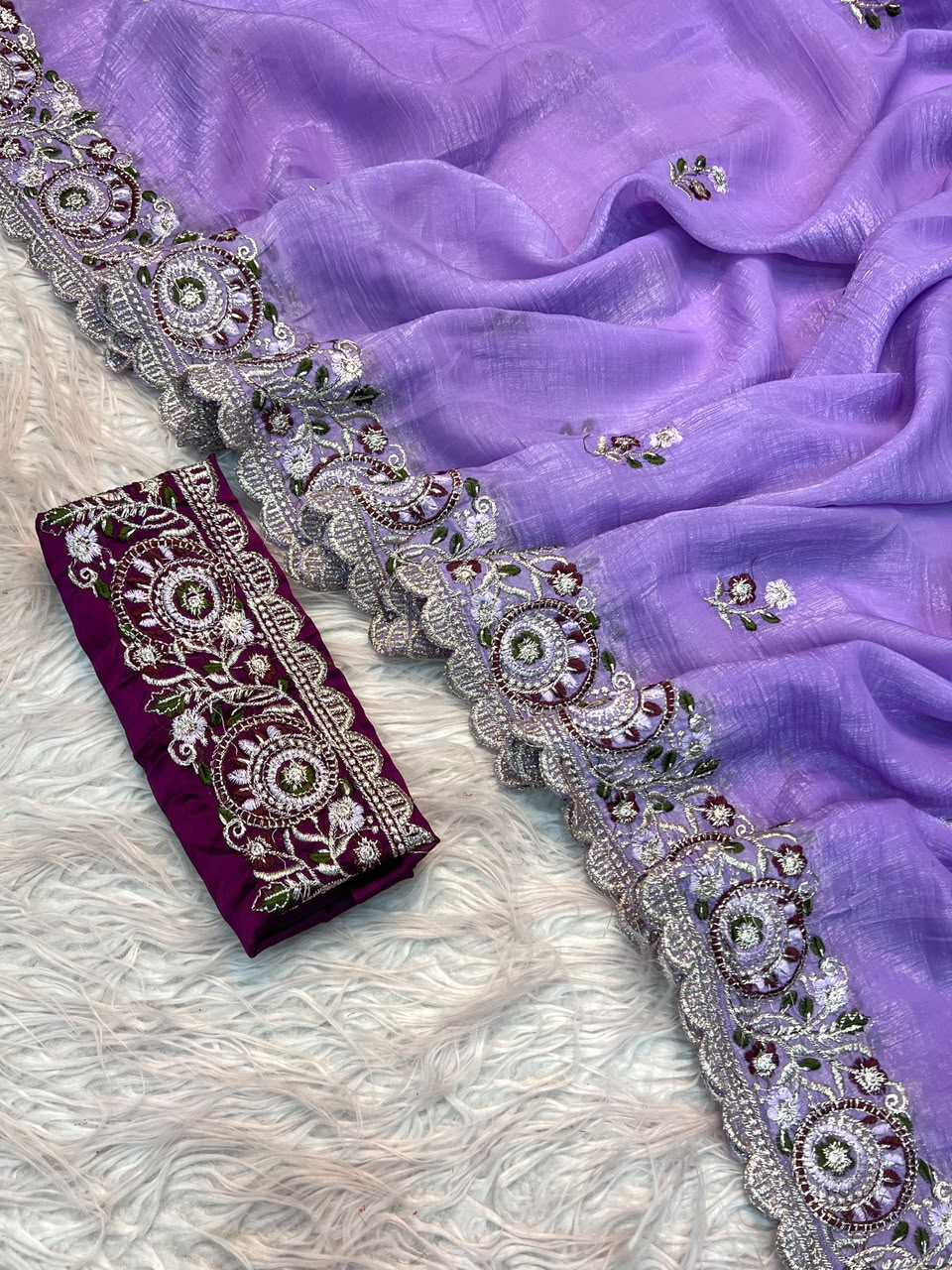 YNF Wholesale Crush Silk Party Wear Silk Sarees  | Surat Manufacturer