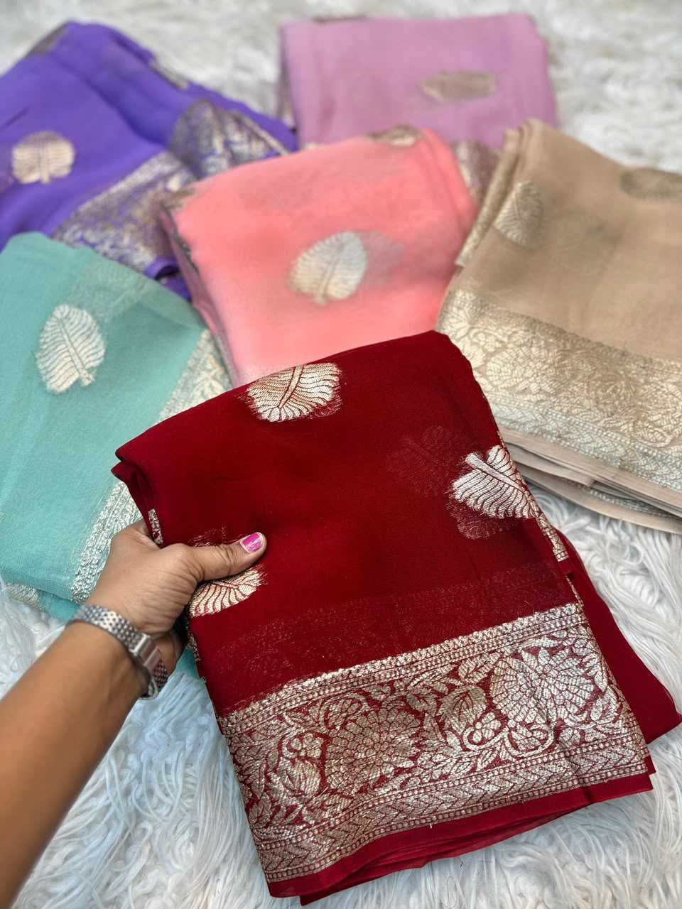 YNF Wholesale Viscose Designer Sarees  | Surat Manufacturer