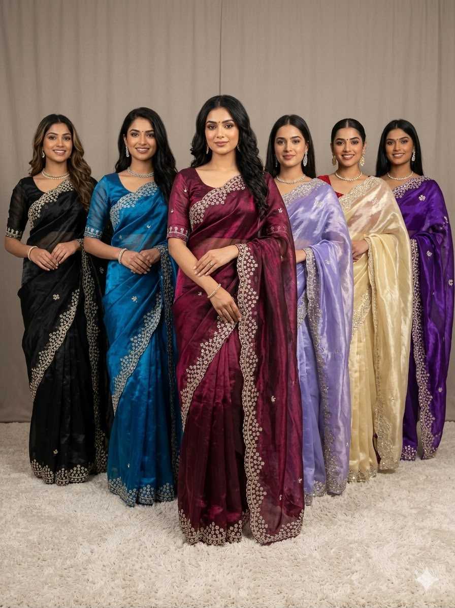 YNF Wholesale Space Silk Designer Silk Sarees  | Surat Manufacturer