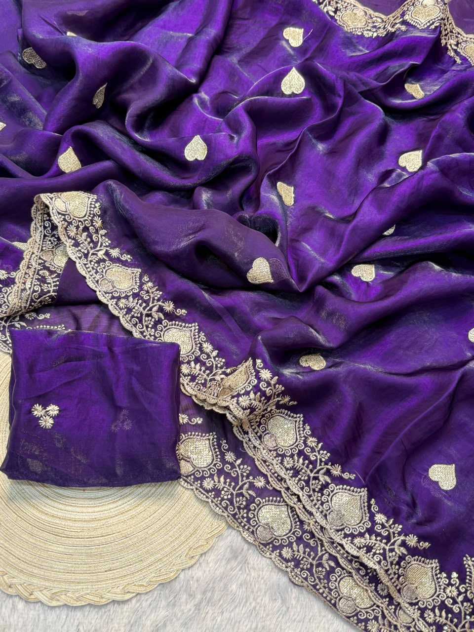 YNF Wholesale Space Silk Designer Silk Sarees  | Surat Manufacturer