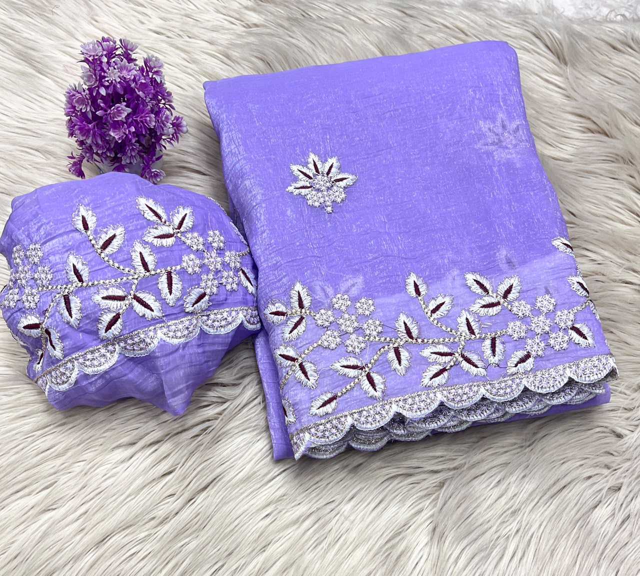 YNF Wholesale Crush Silk Party Wear Silk Sarees  | Surat Manufacturer