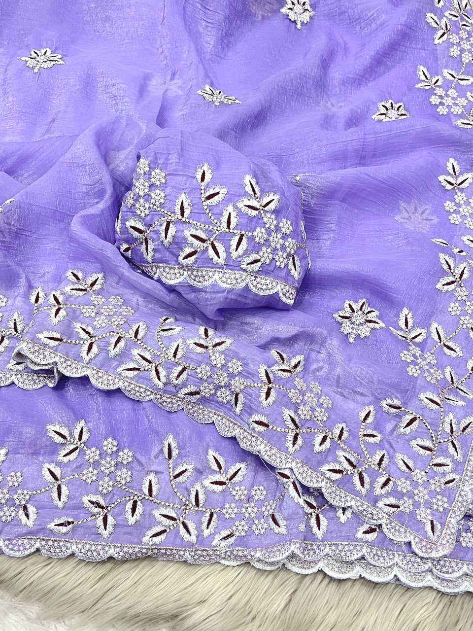 YNF Wholesale Crush Silk Party Wear Silk Sarees  | Surat Manufacturer
