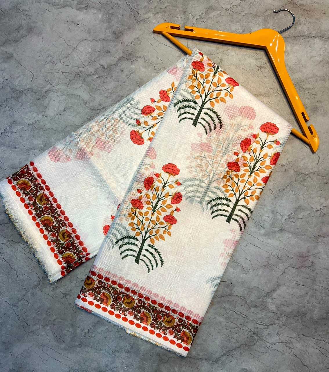 YNF Wholesale Kota Silk Printed Silk Saree  | Surat Manufacturer