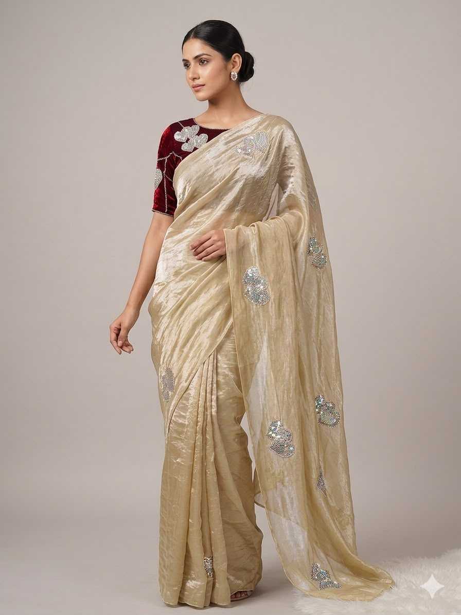 YNF Wholesale Space Silk Handloom Sarees  | Surat Manufacturer