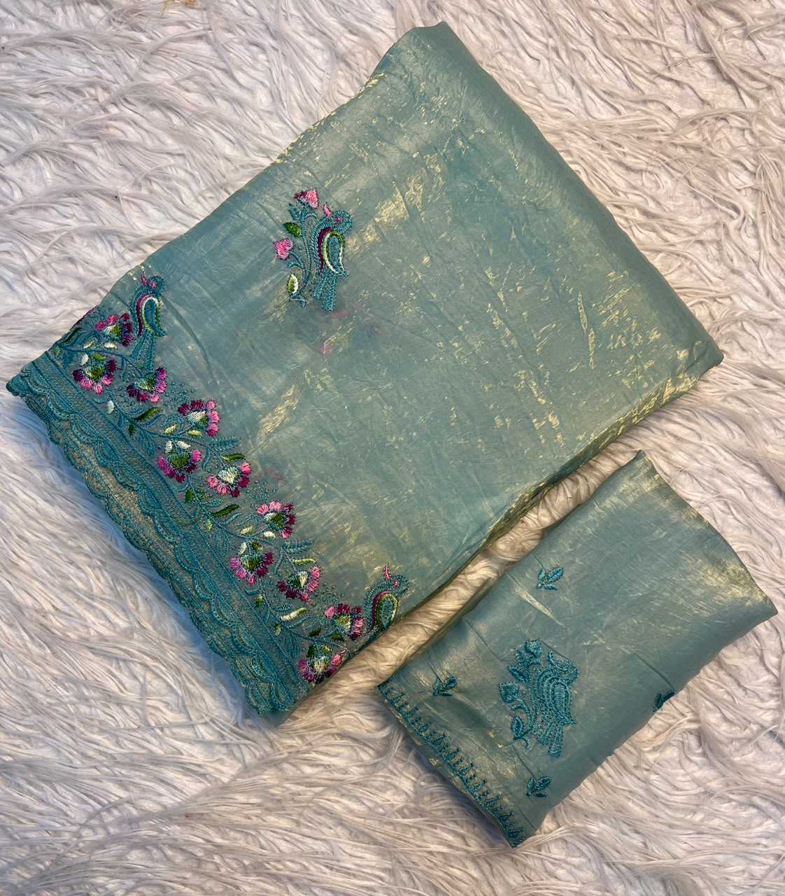 YNF Wholesale Soft Gold Crush Designer Sarees  | Surat Manufacturer