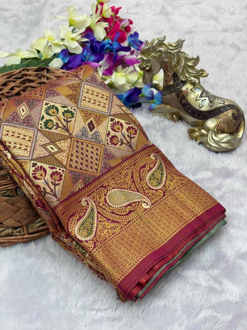 YNF Wholesale Dharmavaram Silk Soft Silk Sarees KESH692 ASHWARIYA | Surat Manufacturer
