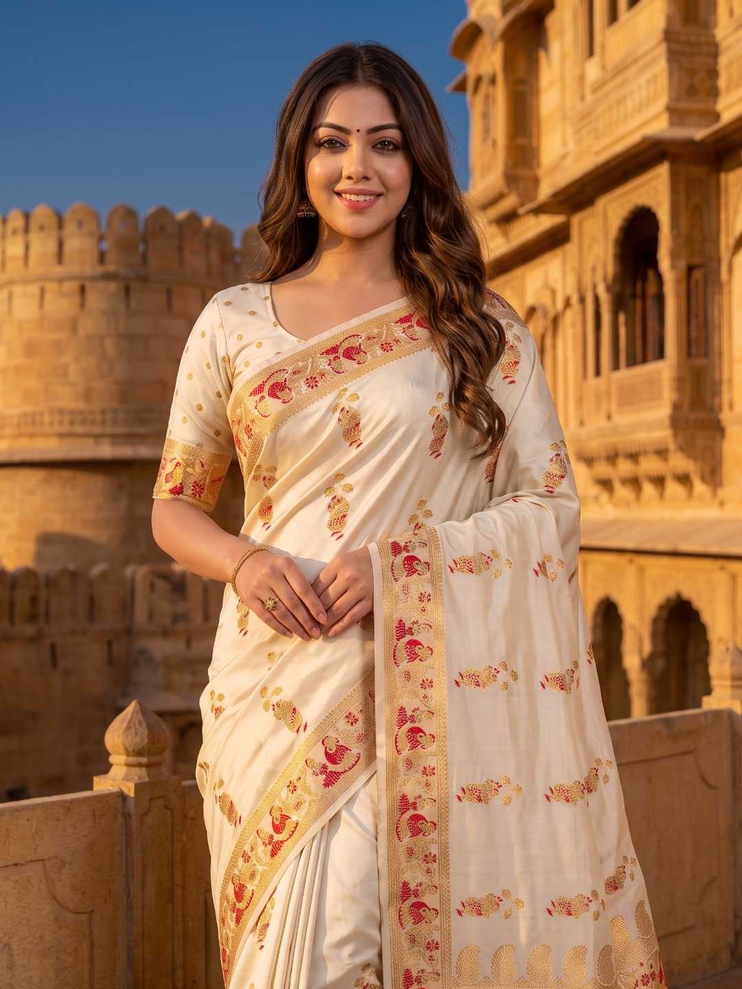 YNF Wholesale Soft Silk Soft Silk Sarees KESH692 BALUCHARI | Surat Manufacturer
