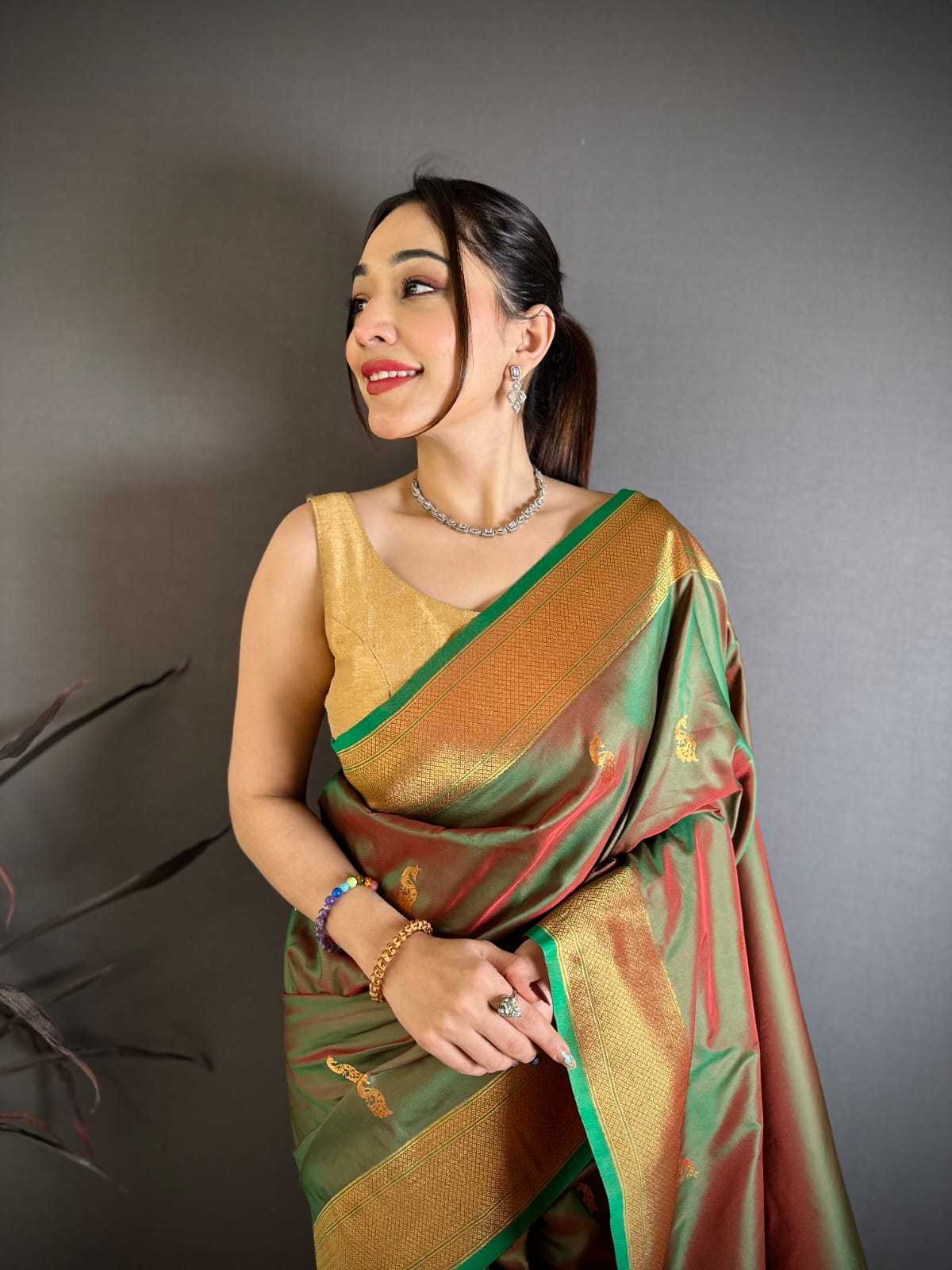 YNF Wholesale Paithani Silk Soft Silk Sarees KESH692 DEEPIKA | Surat Manufacturer