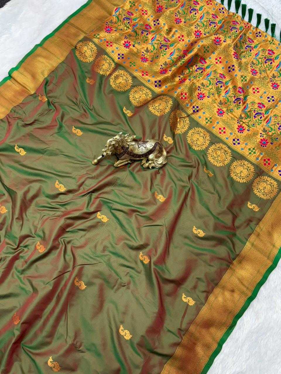 YNF Wholesale Paithani Silk Soft Silk Sarees KESH692 DEEPIKA | Surat Manufacturer