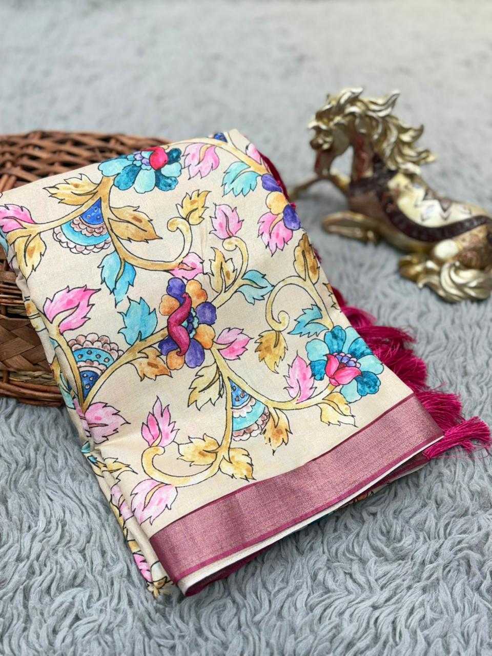 YNF Wholesale Soft Silk Soft Silk Sarees KESH692 KALAMKARI | Surat Manufacturer