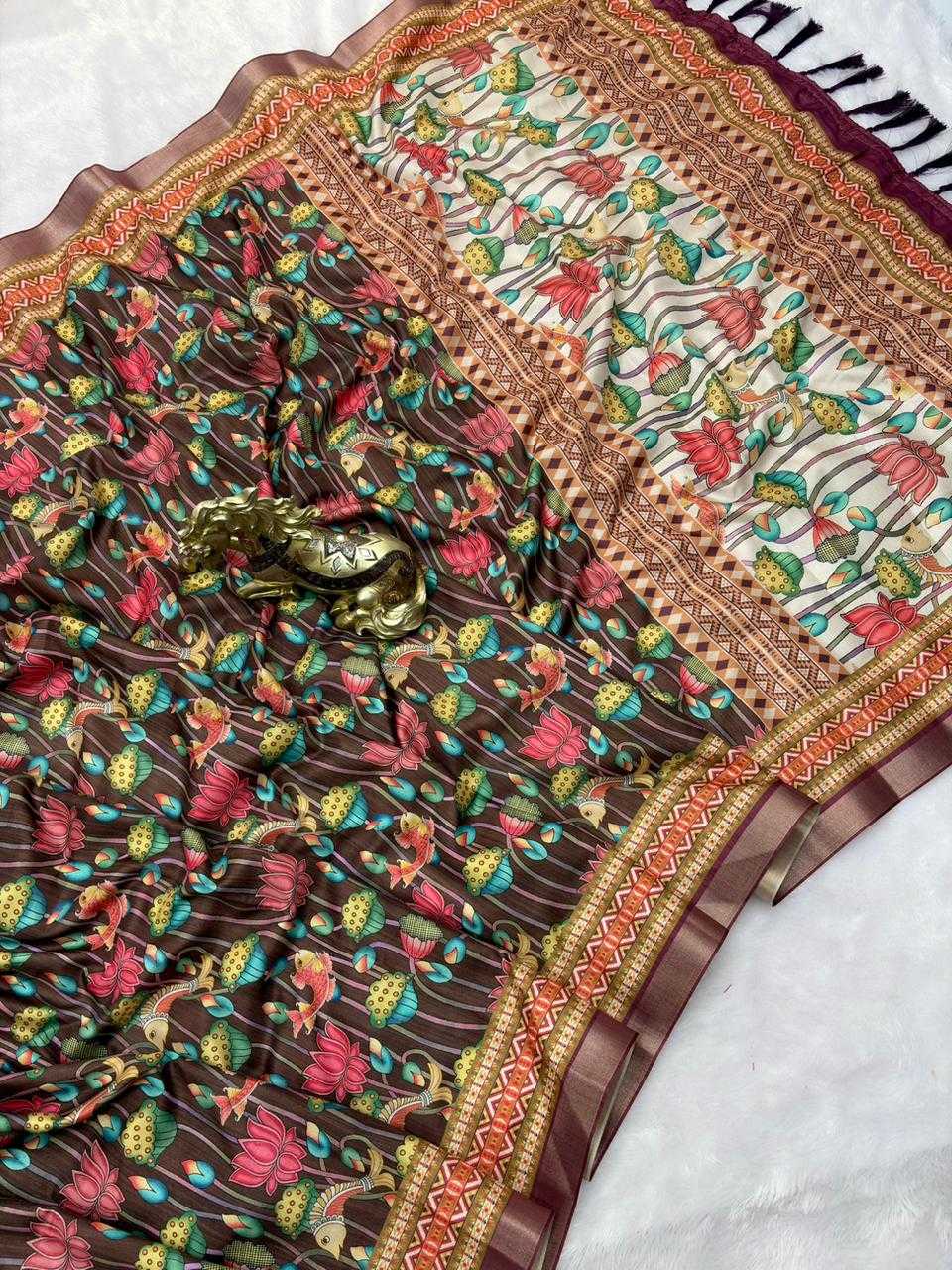 YNF Wholesale Soft Silk Soft Silk Sarees KESH692 KALAMKARI | Surat Manufacturer