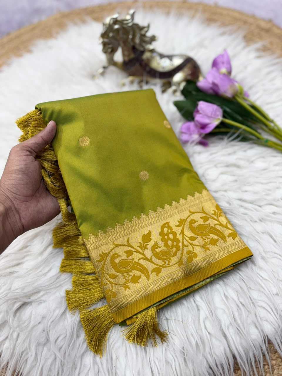 YNF Wholesale Paithani Silk Soft Silk Sarees KESH692 MORNI | Surat Manufacturer
