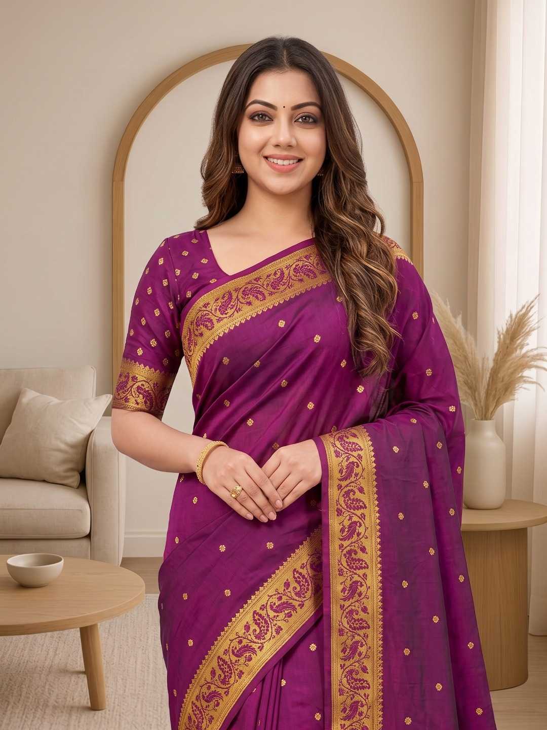 YNF Wholesale Paithani Silk Soft Silk Sarees KESH692 MORNI | Surat Manufacturer
