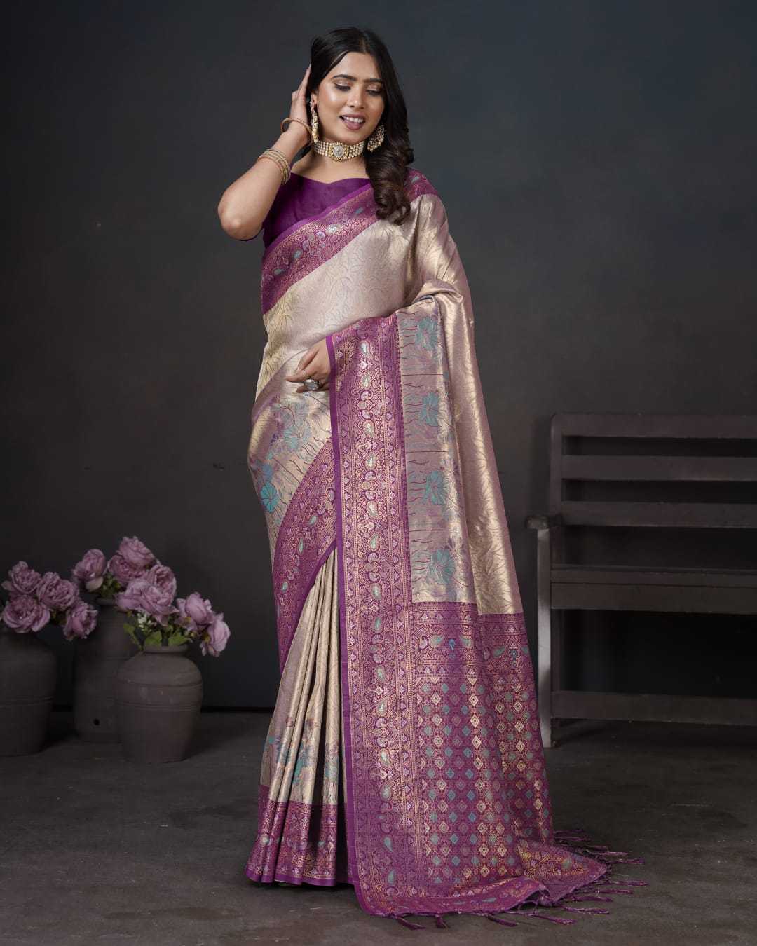 YNF Wholesale Tissue Silk Soft Silk Sarees KESH692 SITA | Surat Manufacturer