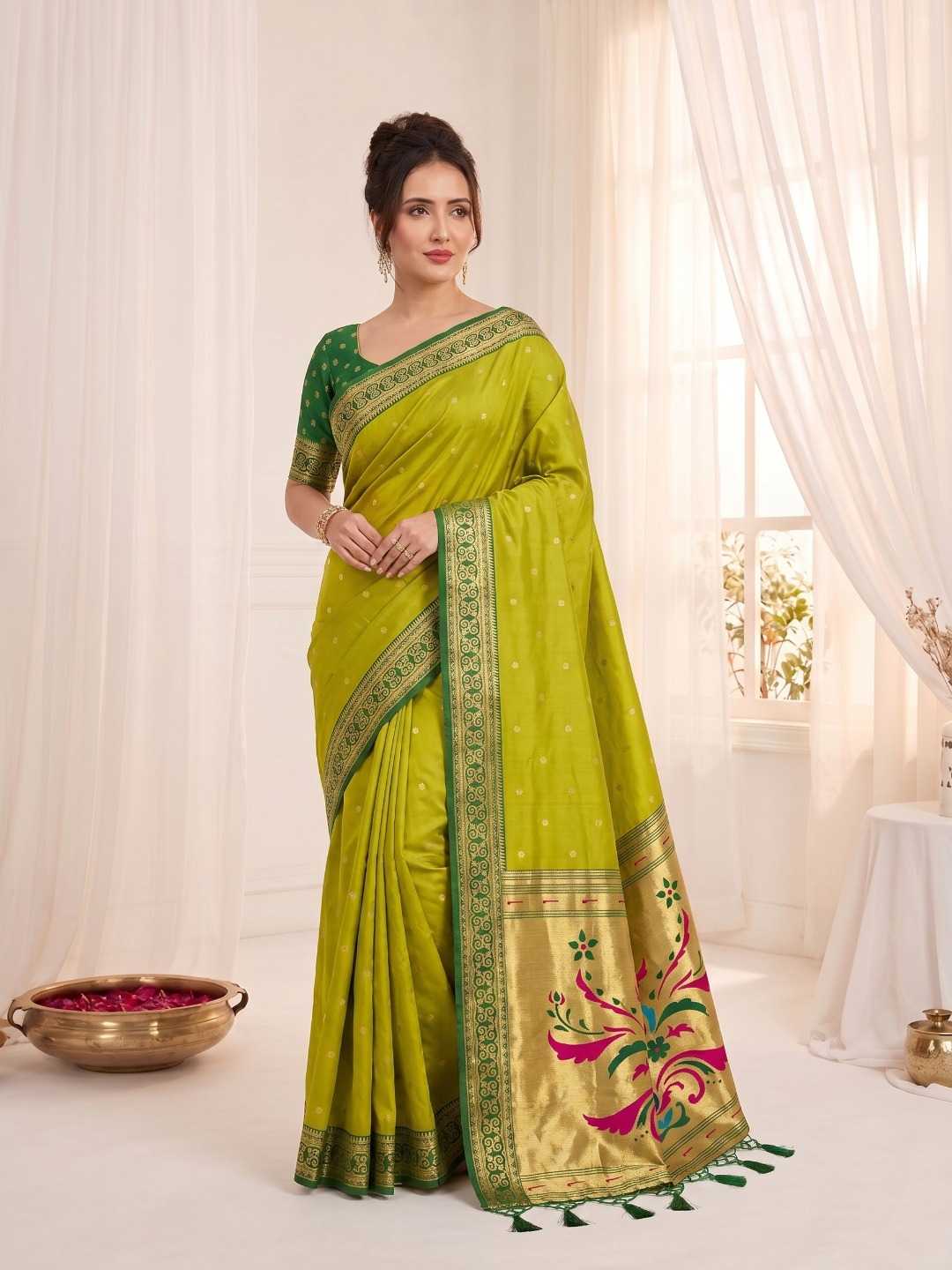 YNF Wholesale Paithani Silk Paithani Sarees  | Surat Manufacturer