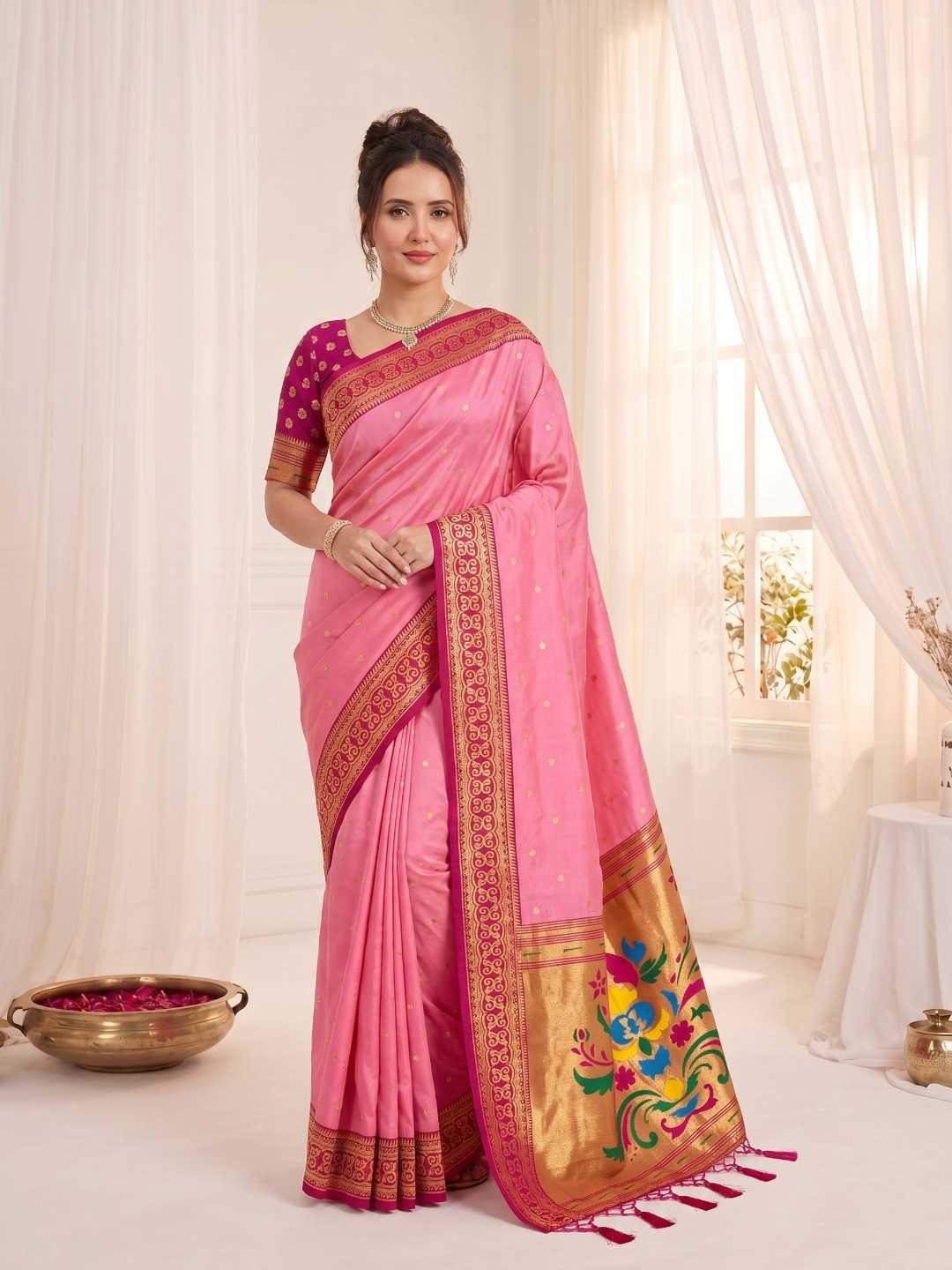 YNF Wholesale Paithani Silk Paithani Sarees  | Surat Manufacturer