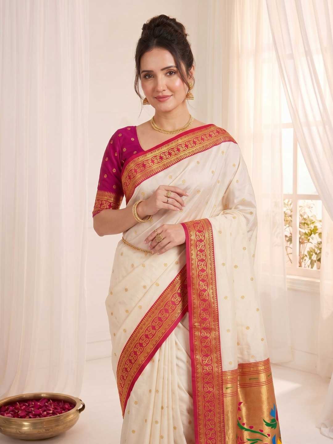 YNF Wholesale Paithani Silk Paithani Sarees  | Surat Manufacturer