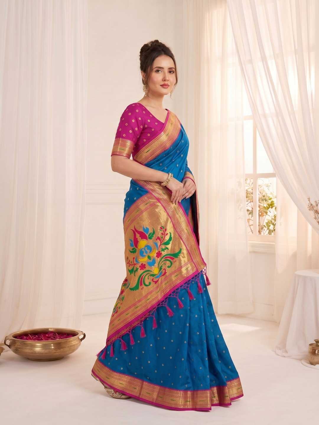 YNF Wholesale Paithani Silk Paithani Sarees  | Surat Manufacturer