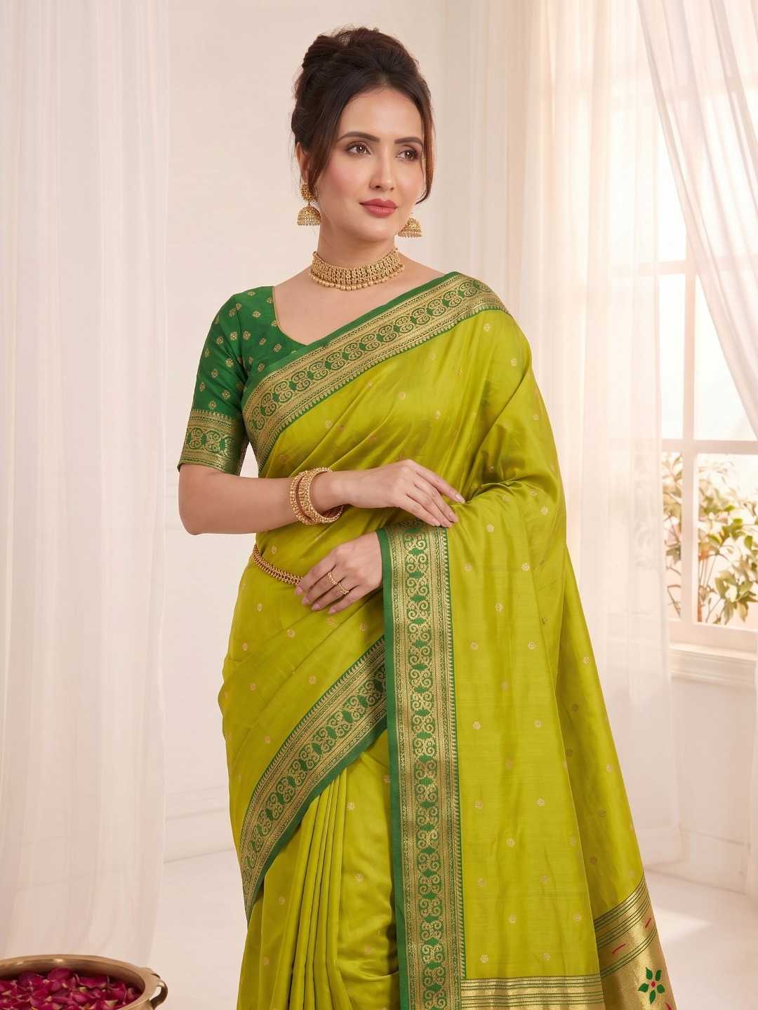 YNF Wholesale Paithani Silk Paithani Sarees  | Surat Manufacturer