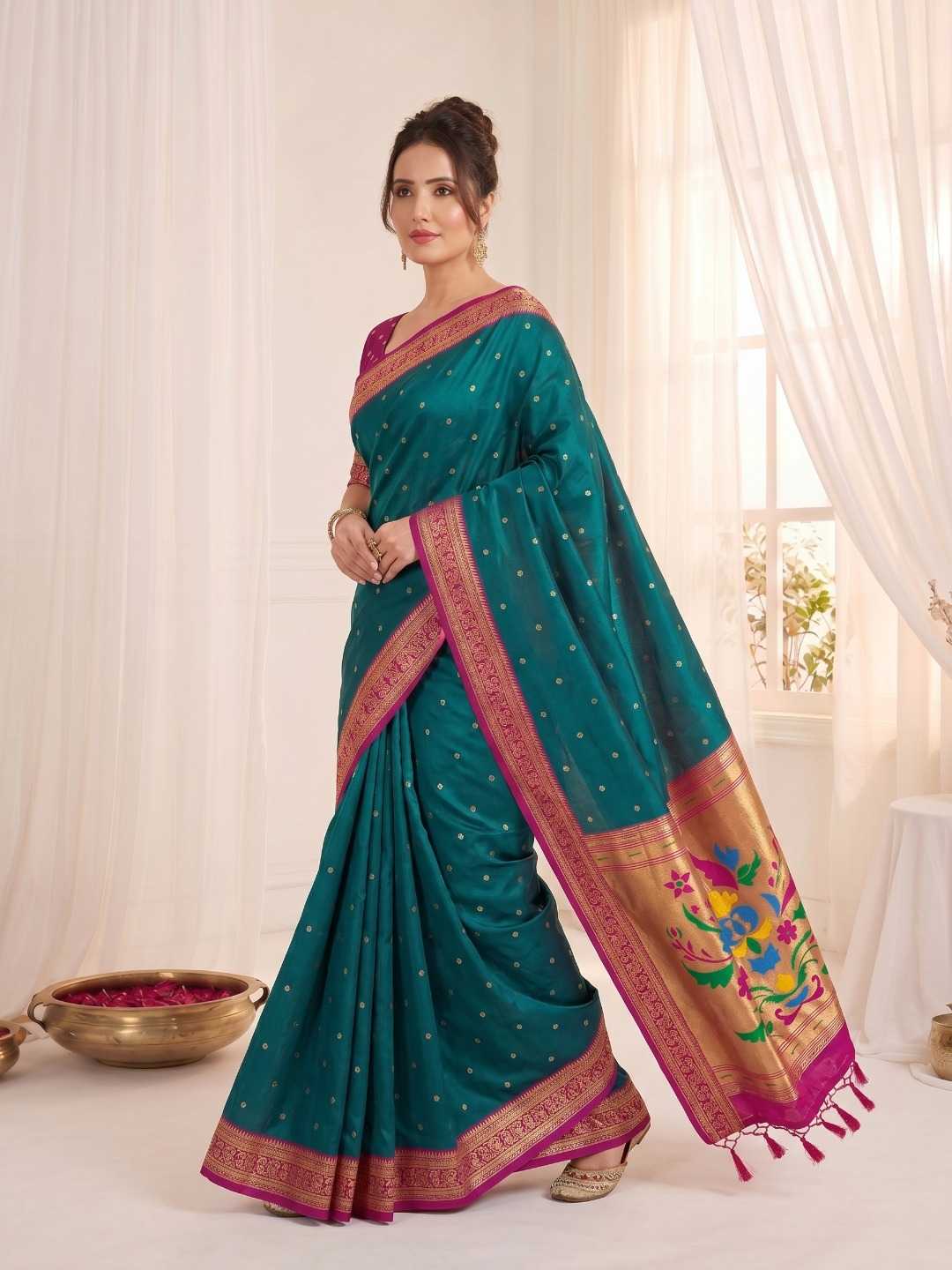 YNF Wholesale Paithani Silk Paithani Sarees  | Surat Manufacturer