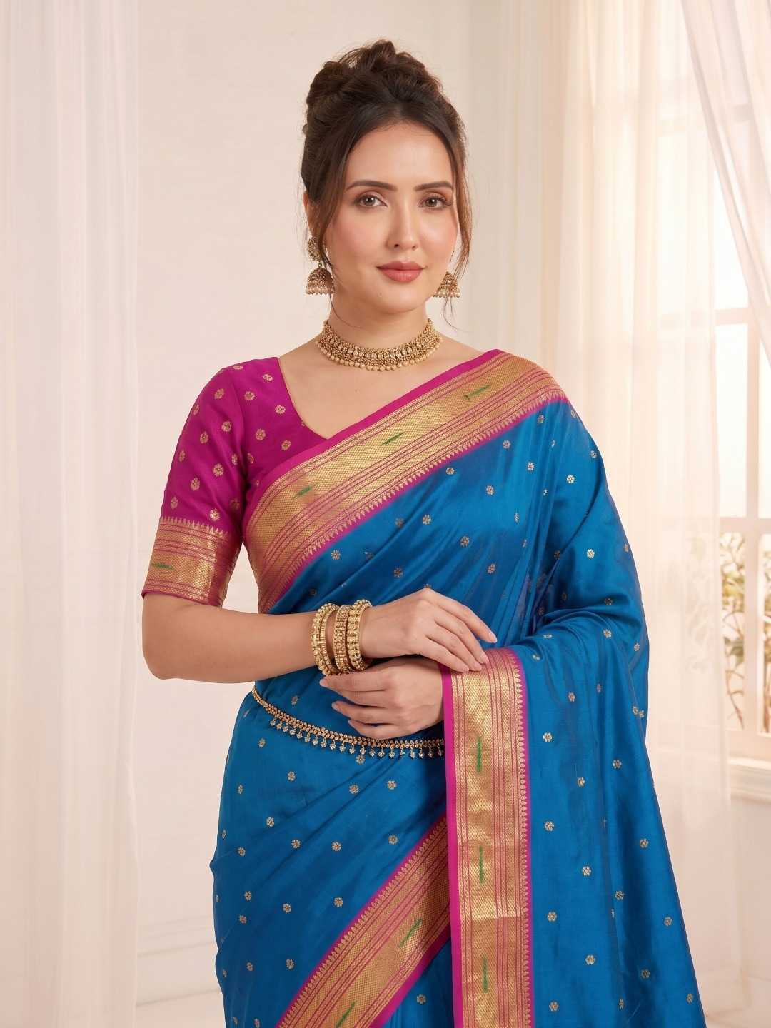 YNF Wholesale Paithani Silk Paithani Sarees  | Surat Manufacturer