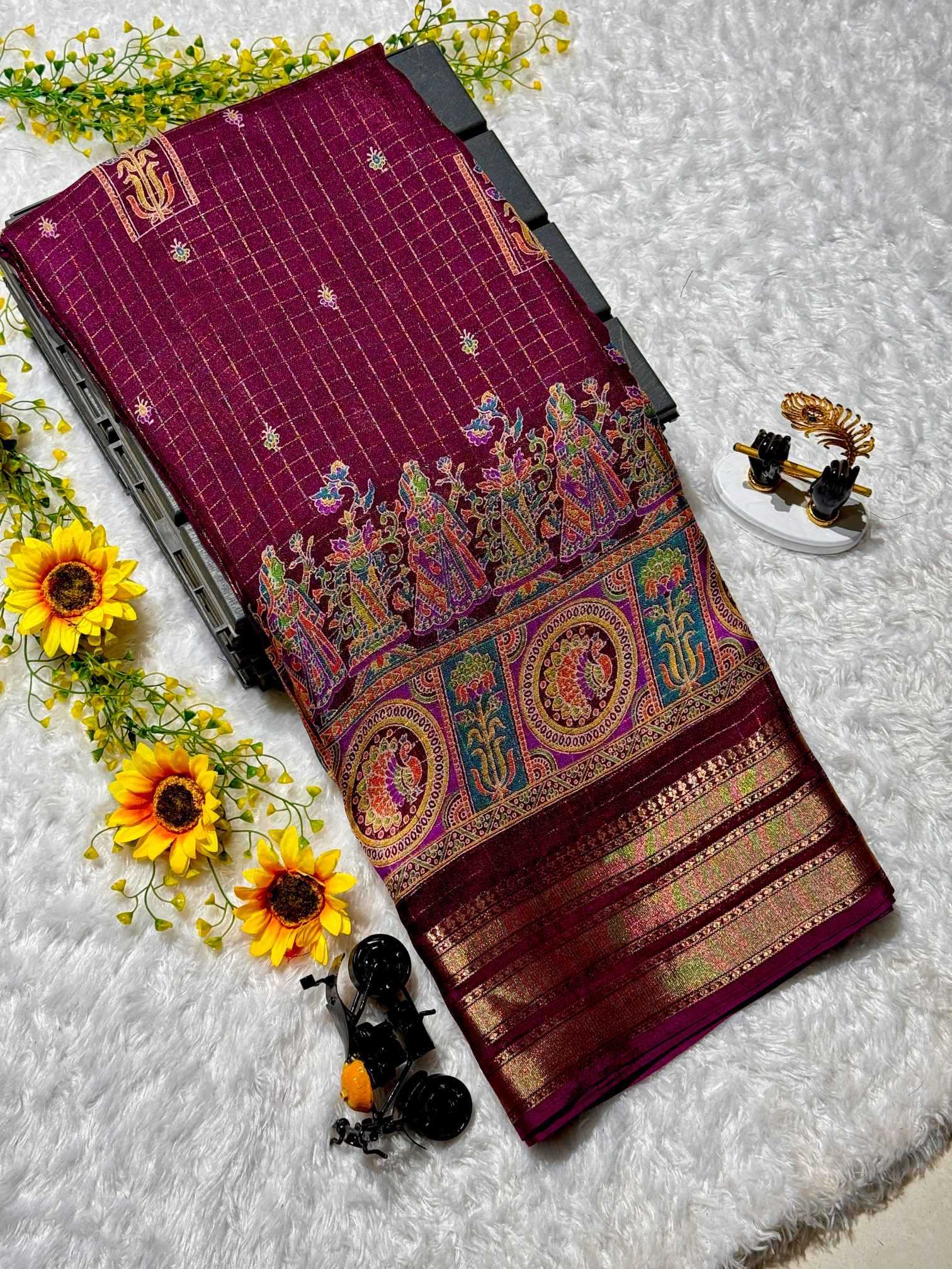 YNF Wholesale Georgette Designer Sarees  | Surat Manufacturer