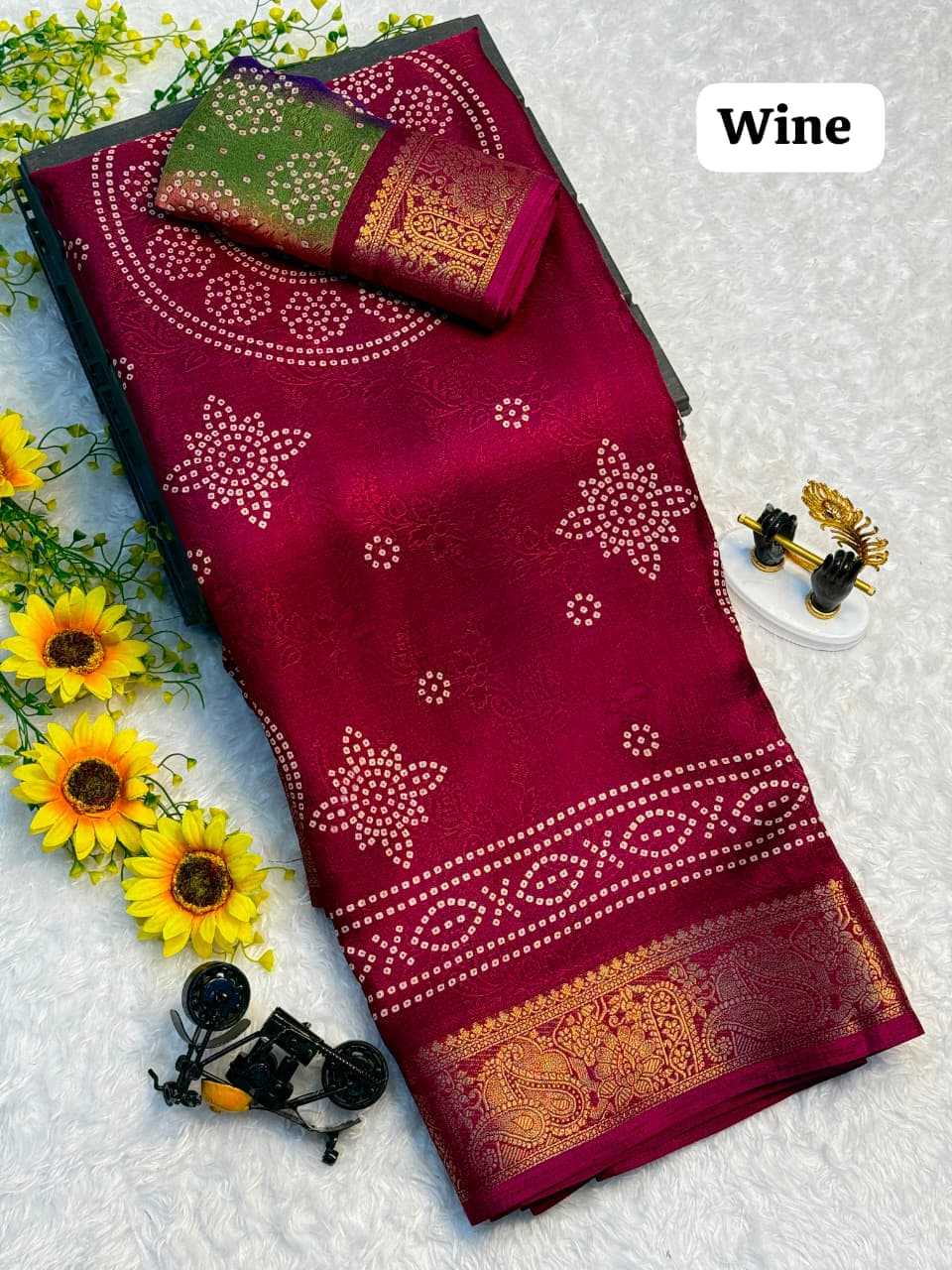 YNF Wholesale Georgette Designer Sarees  | Surat Manufacturer