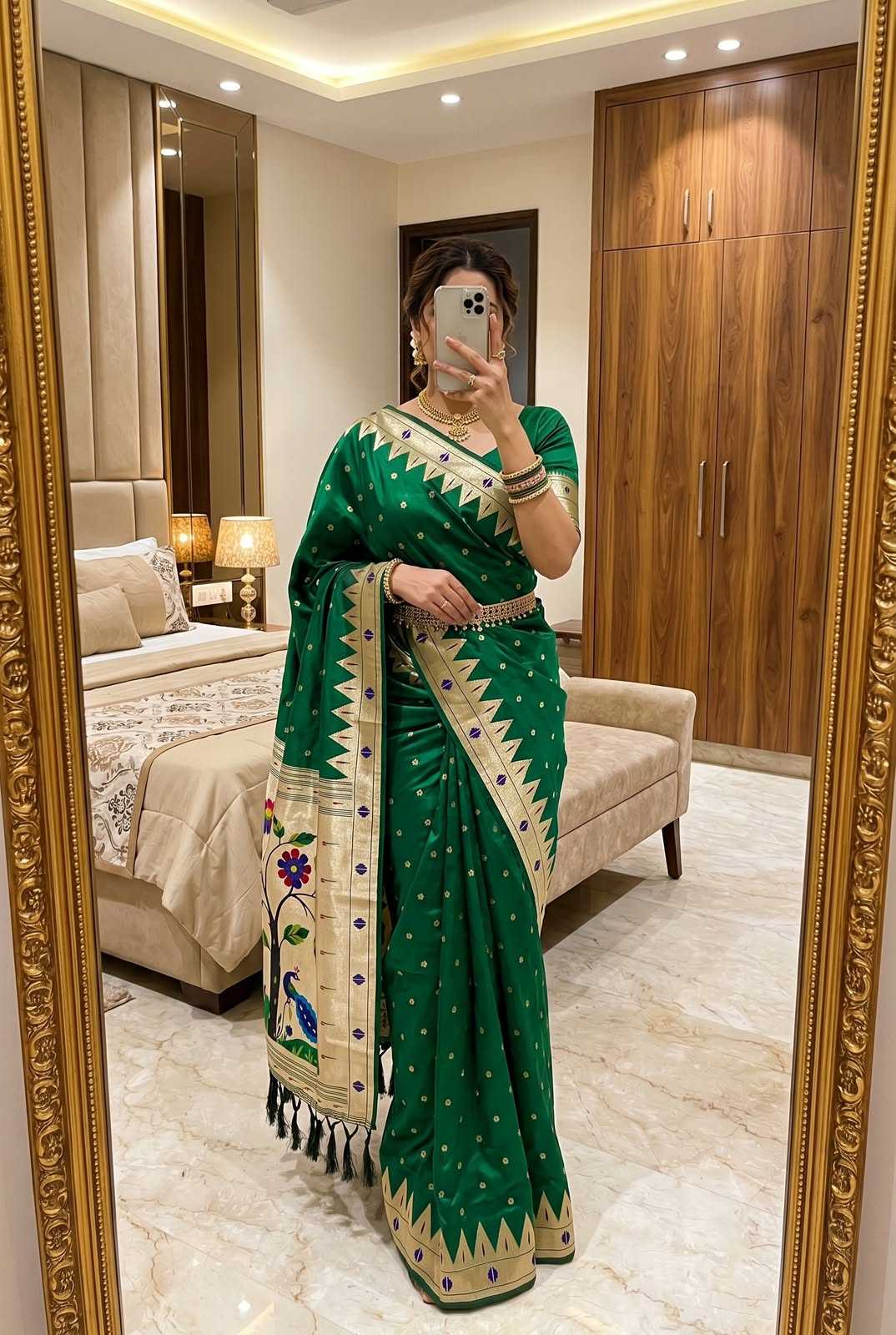 YNF Wholesale Soft Silk Designer Sarees KESH700 Sindoor | Surat Manufacturer