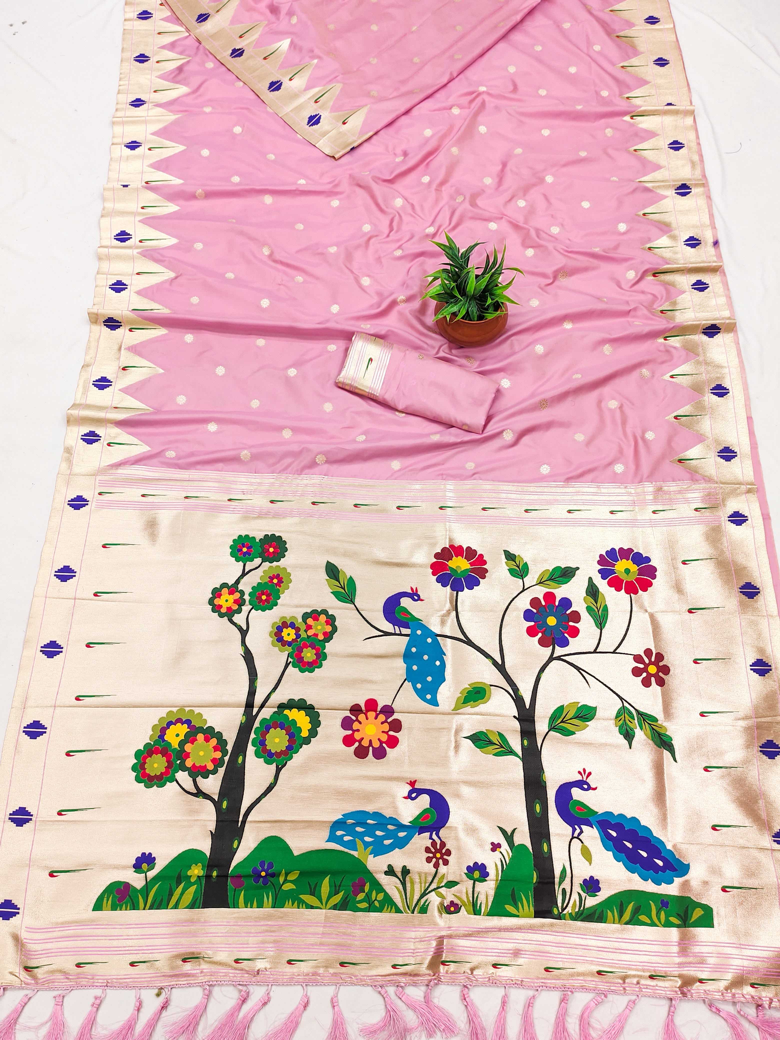 YNF Wholesale Soft Silk Designer Sarees KESH700 Sindoor | Surat Manufacturer