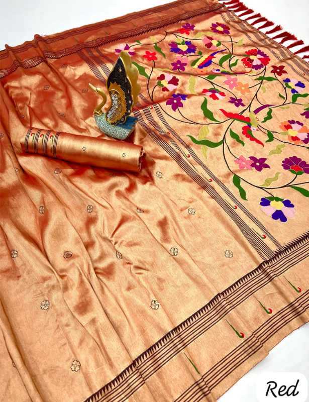 YNF Wholesale Tissue Tissue Silk Saree KESH700 Zari | Surat Manufacturer