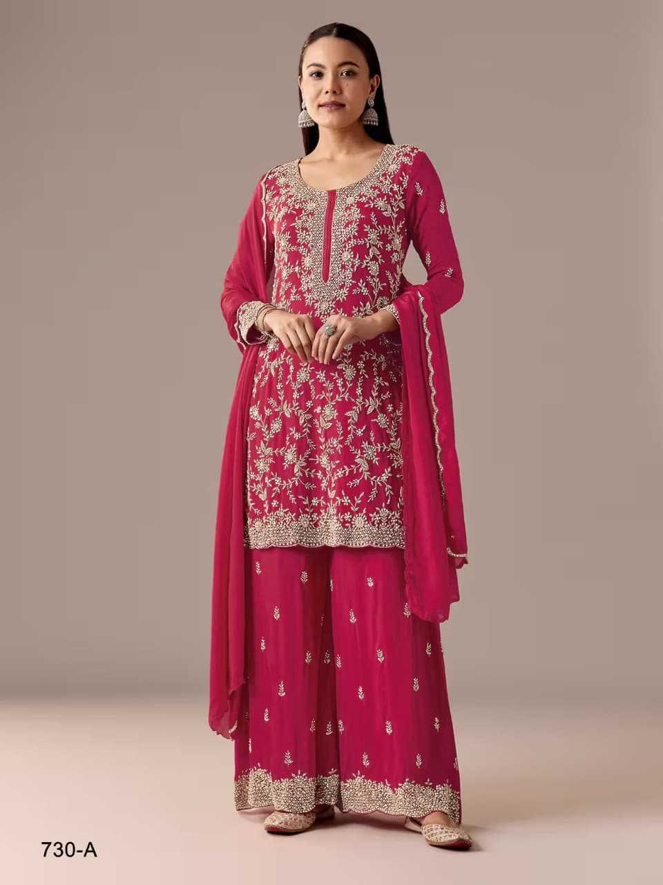YNF Wholesale Heavy Silk Embroidery Suits  | Surat Manufacturer