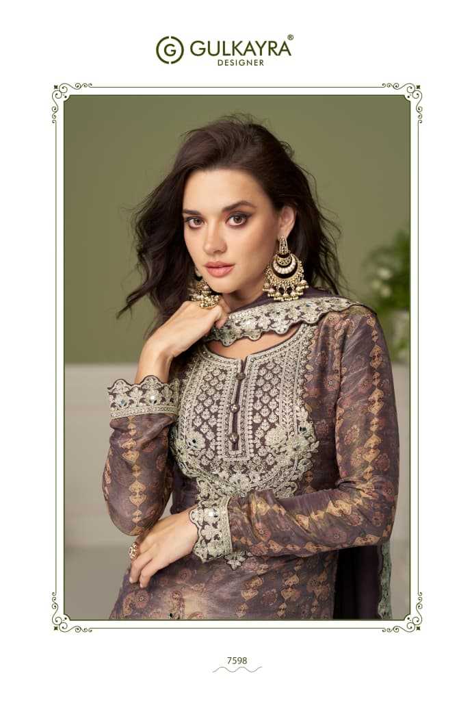 YNF Wholesale Chinon Silk Embroidery Suits  | Surat Manufacturer