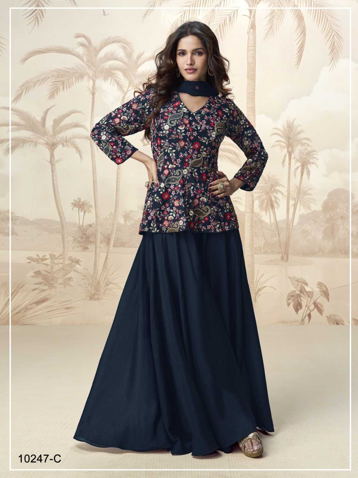 YNF Wholesale Chinon Ladies Suits  | Surat Manufacturer