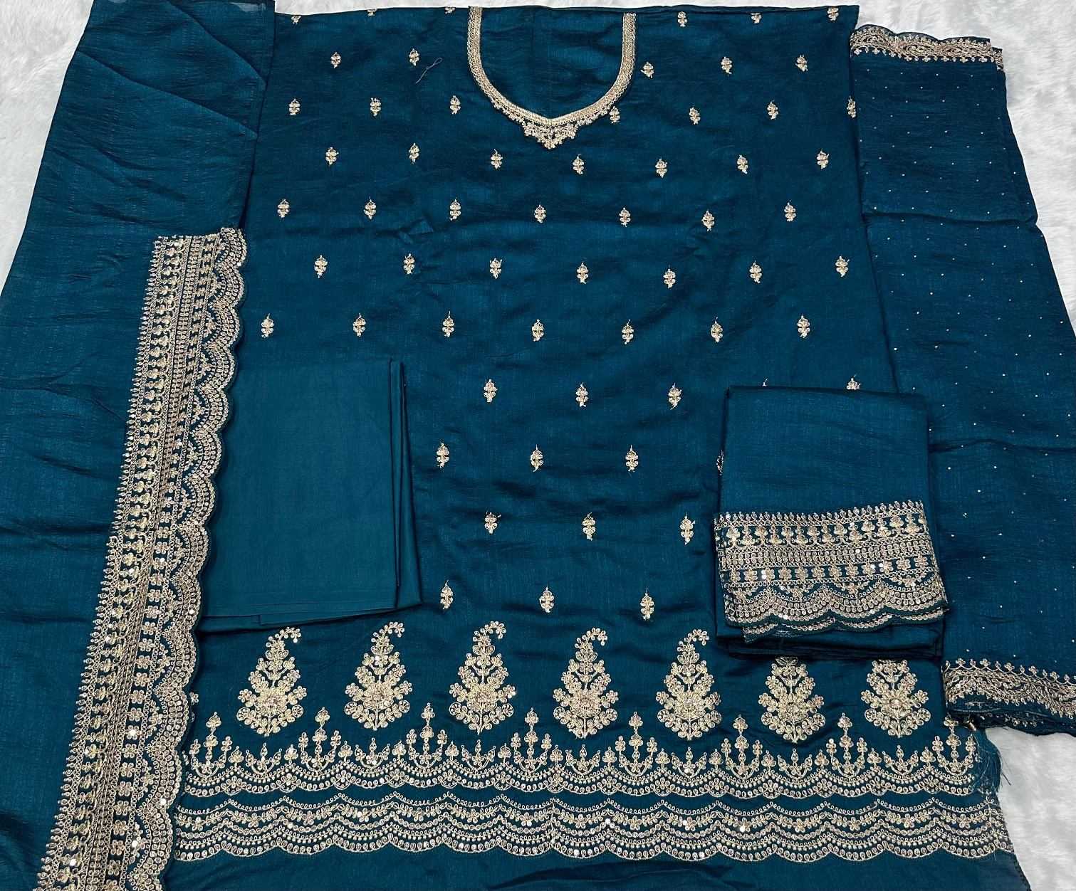 YNF Wholesale Heavy Silk Embroidery Suits  | Surat Manufacturer